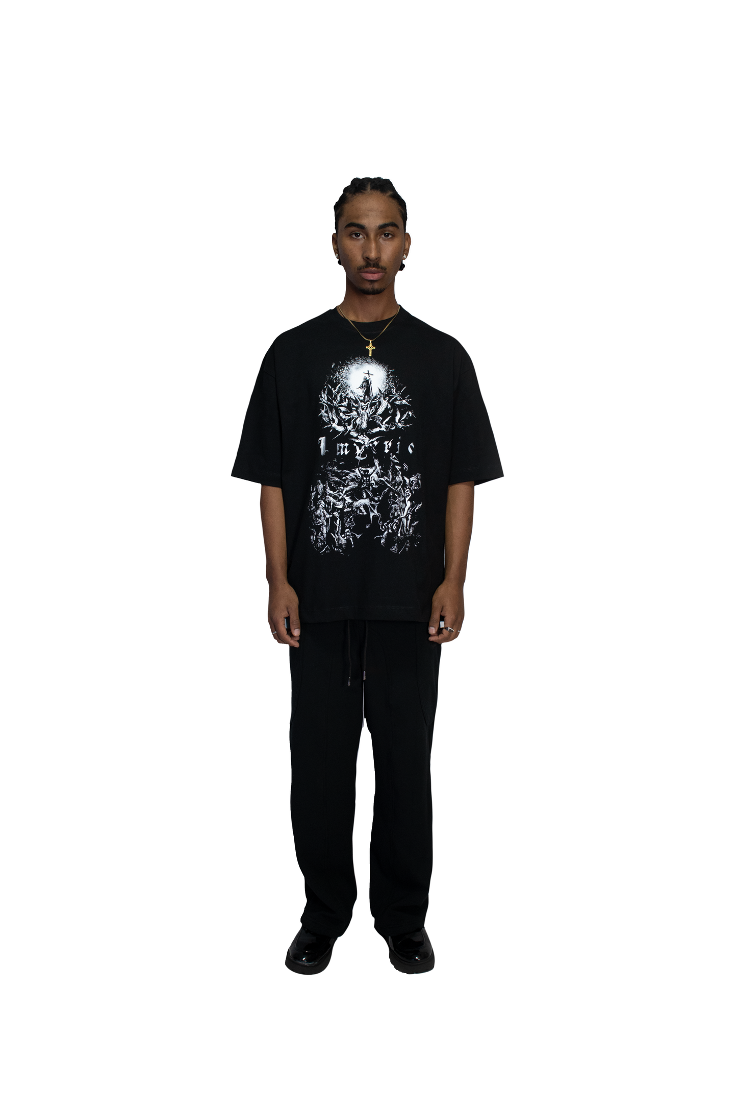 Men´s battle against paganism black T-Shirt