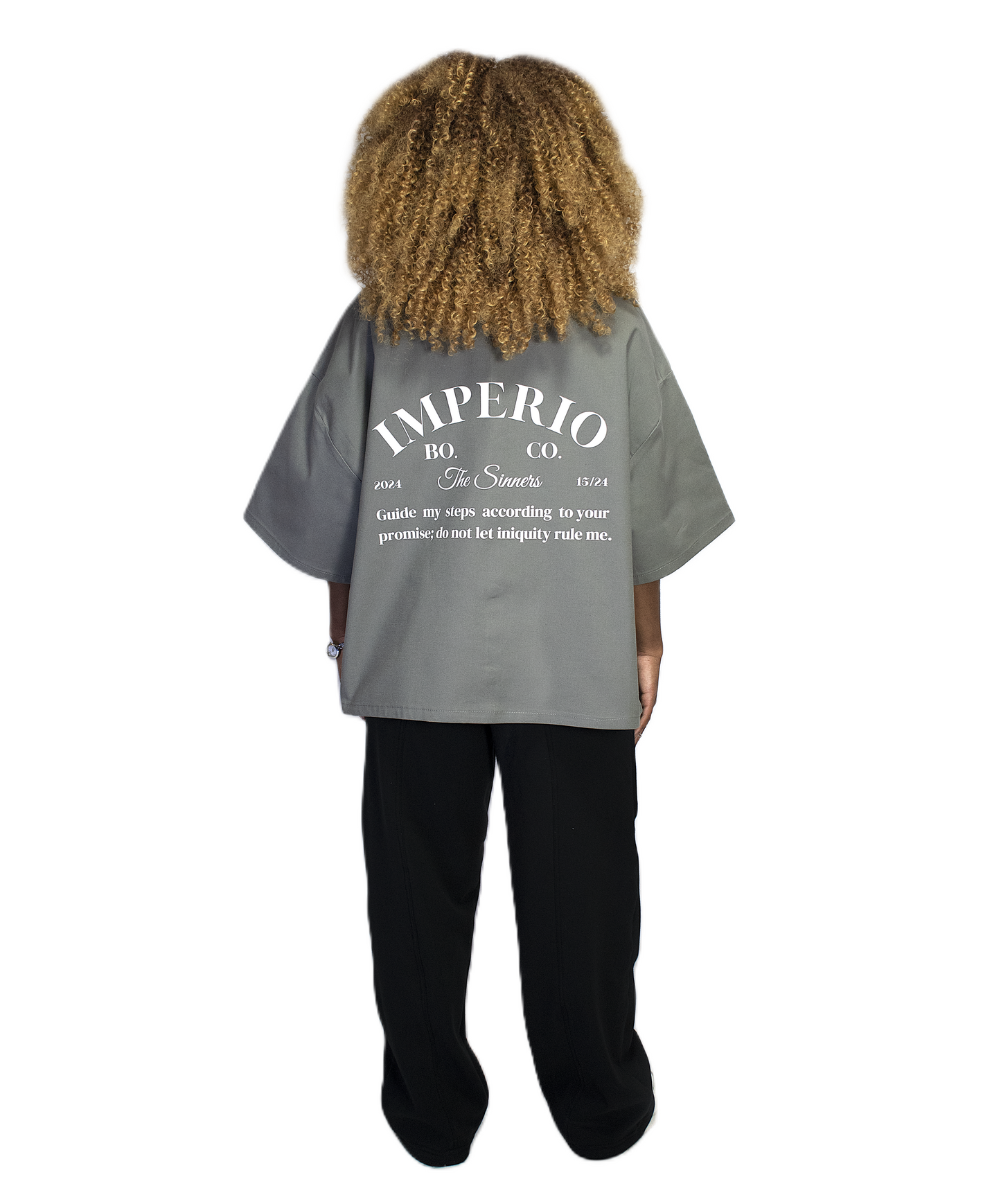 Women Imperio work pole grey v1