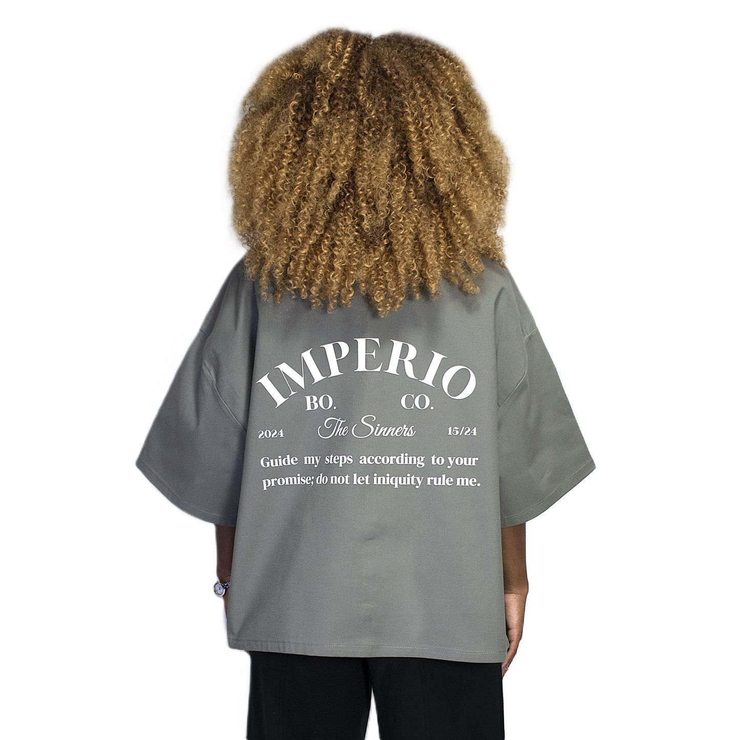 Women Imperio work pole grey v1