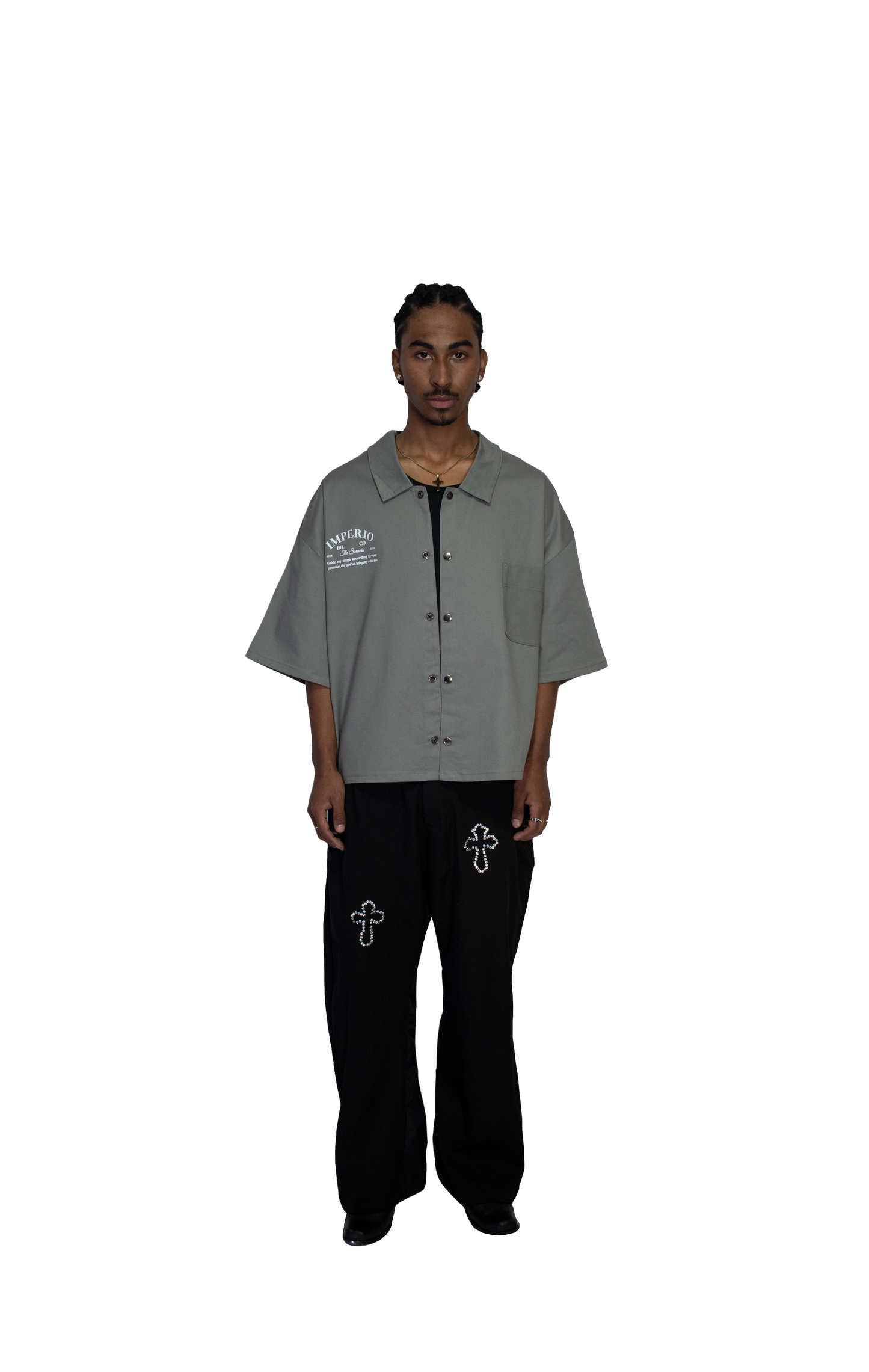Men´s imperio work pole grey v1