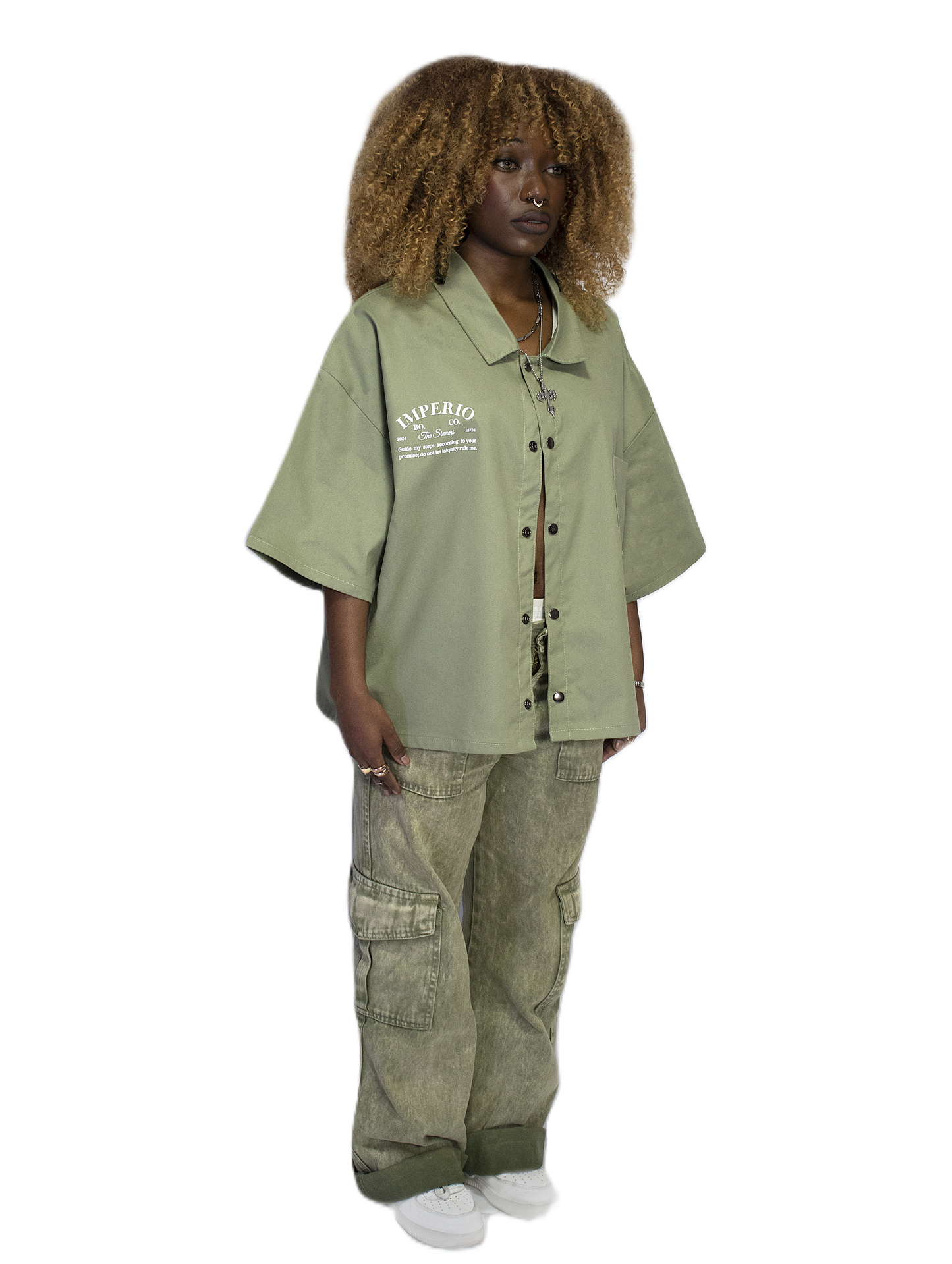 Women Imperio work pole green v1