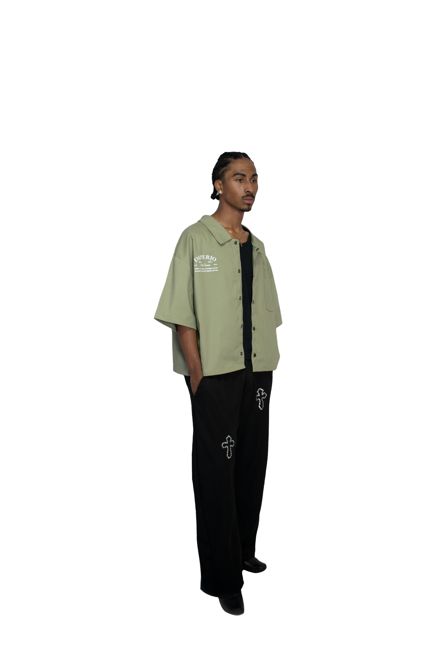 Men´s imperio work pole green v1