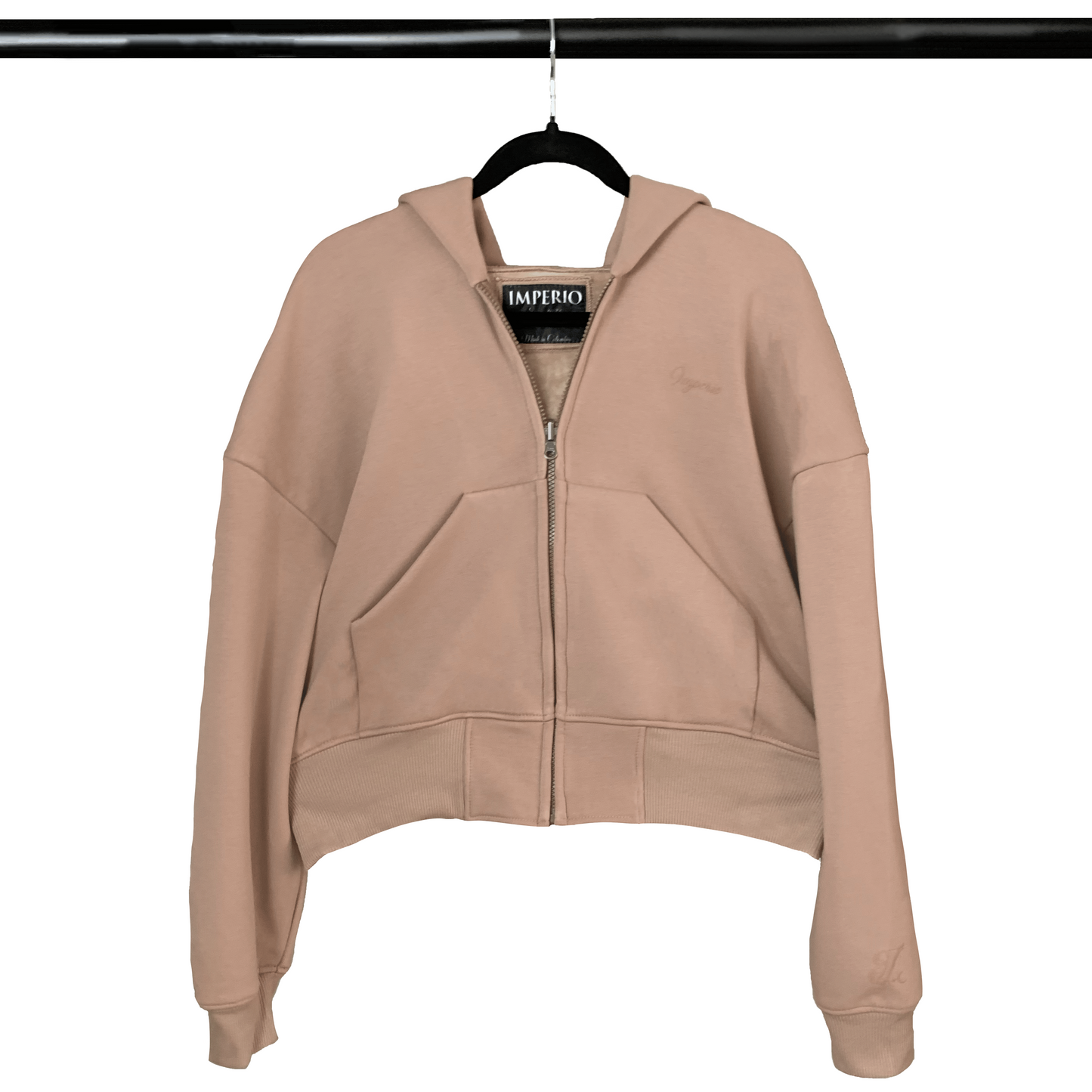 Women boxy coffee zipper imperio V1