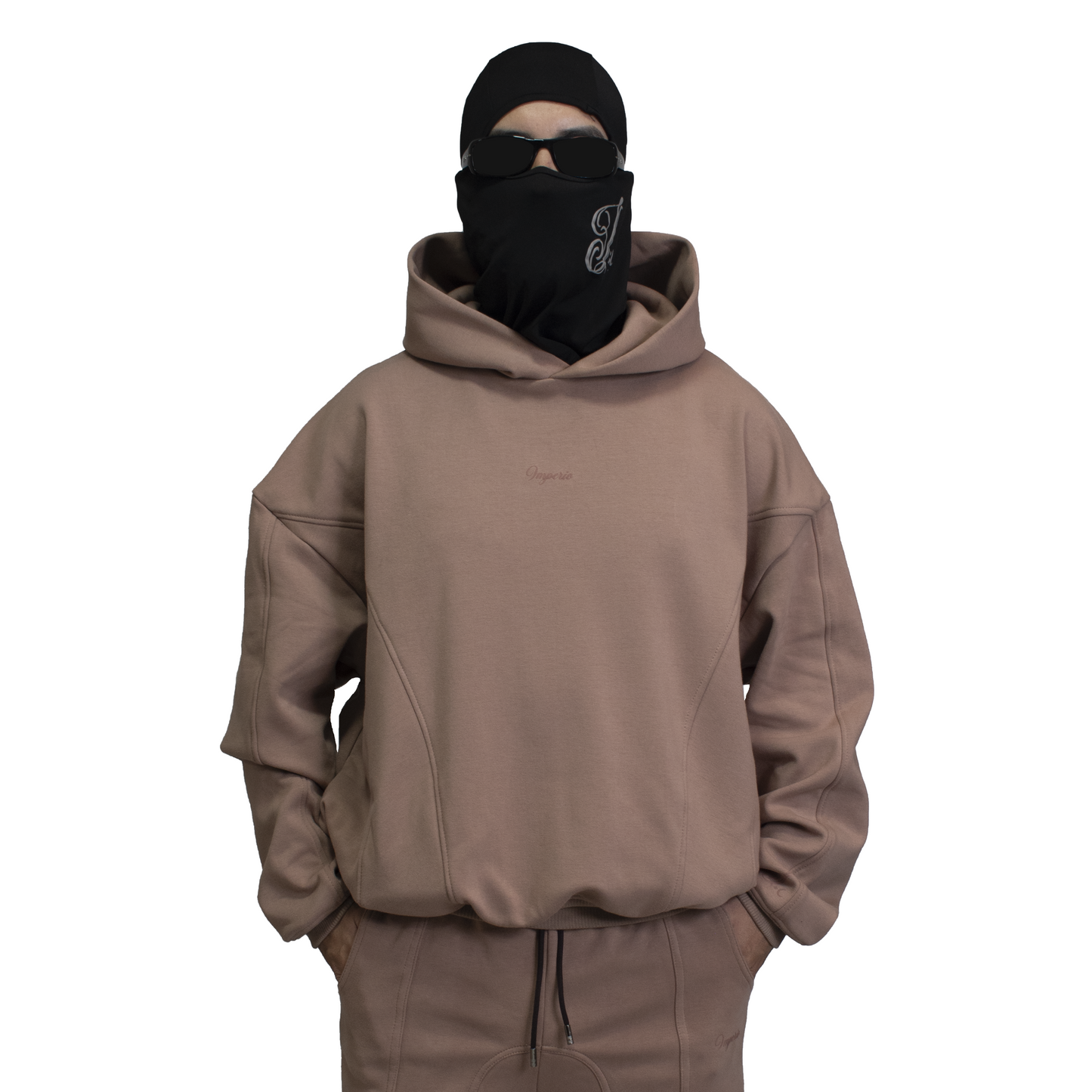 Men´s coffee hoodie imperio V1