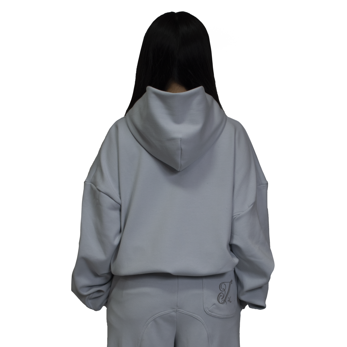 Women grey hoodie imperio V1