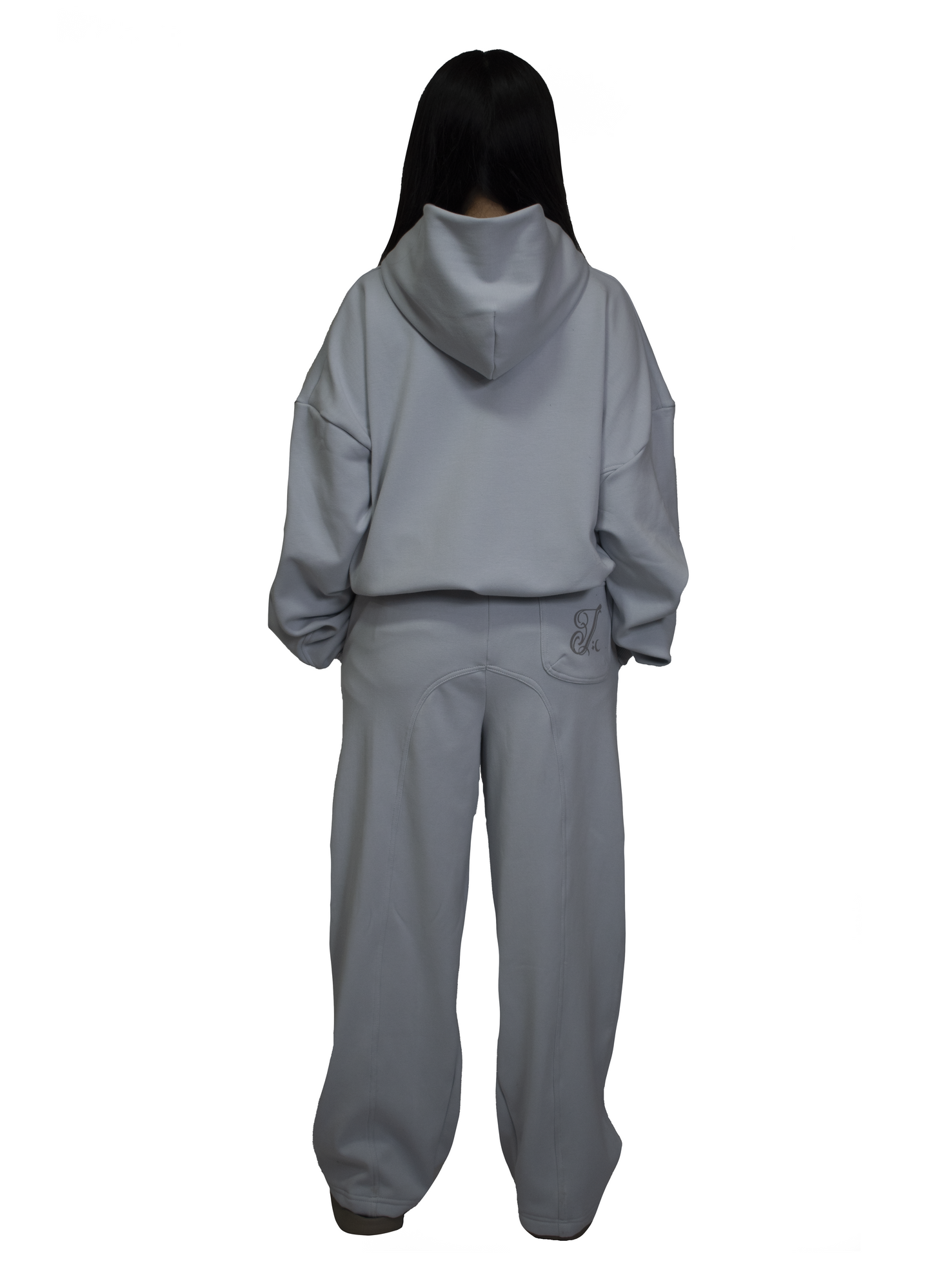 Women grey hoodie imperio V1