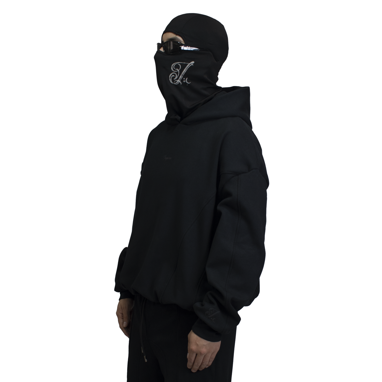 Men´s black hoodie imperio V1