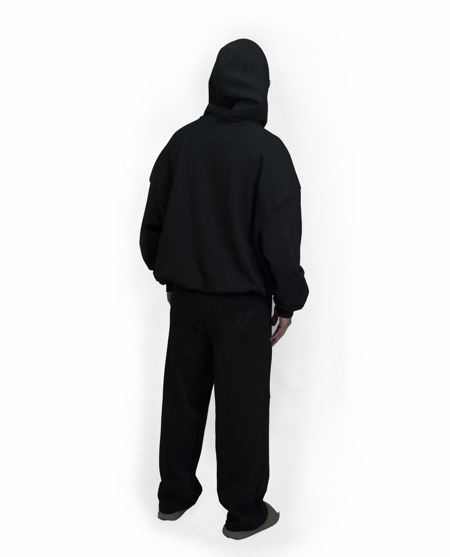 Men´s black hoodie imperio V1