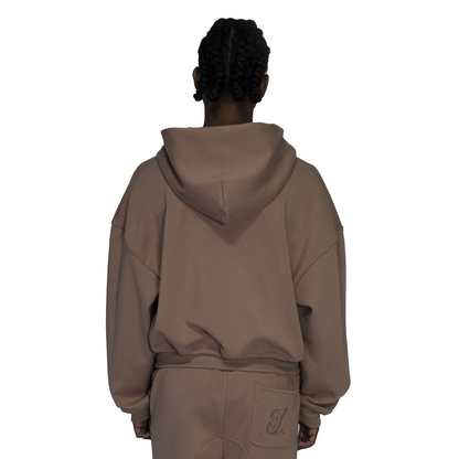 Men's boxy black zipper imperio V1