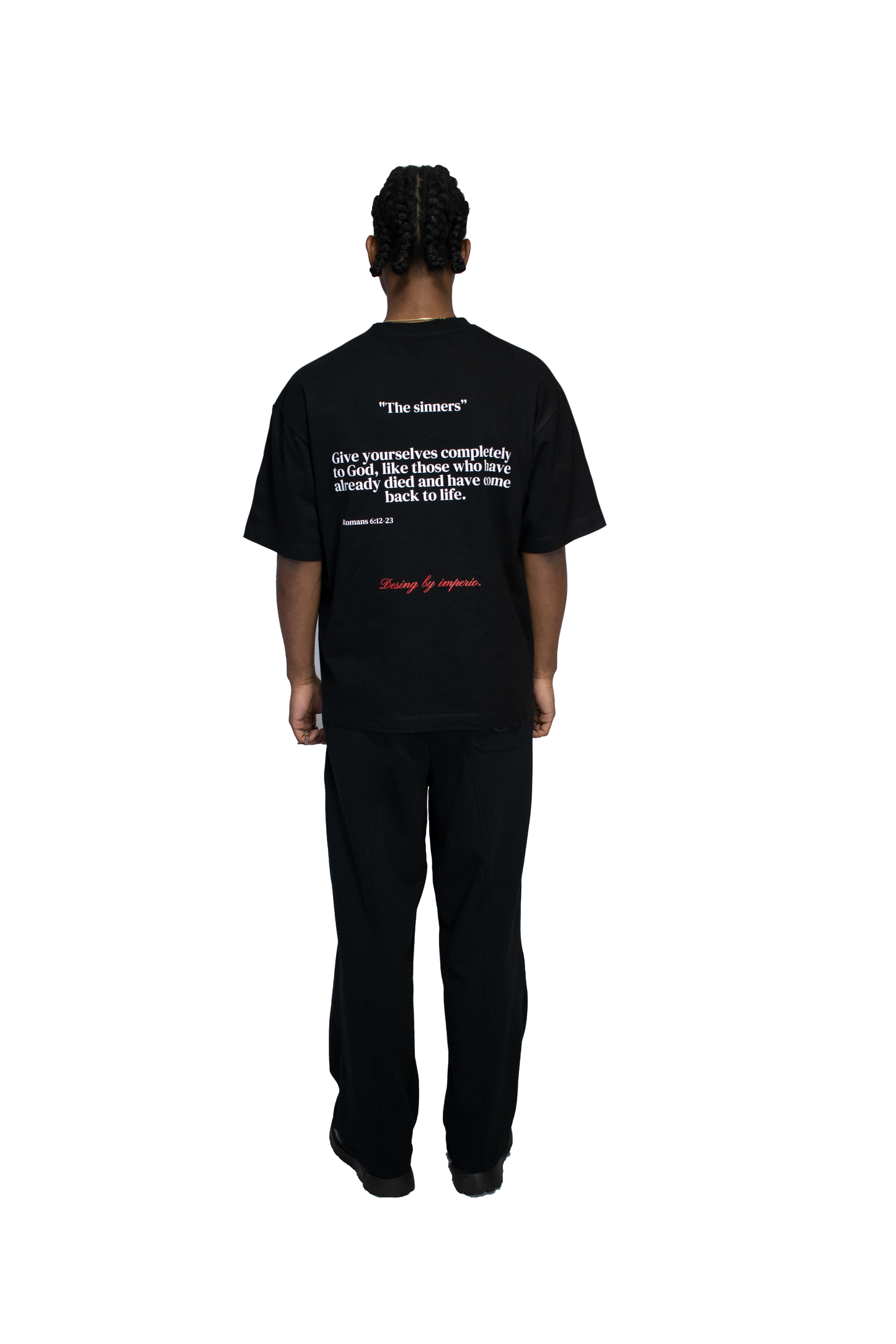 Men´s romans 6:12:23 black T-Shirt