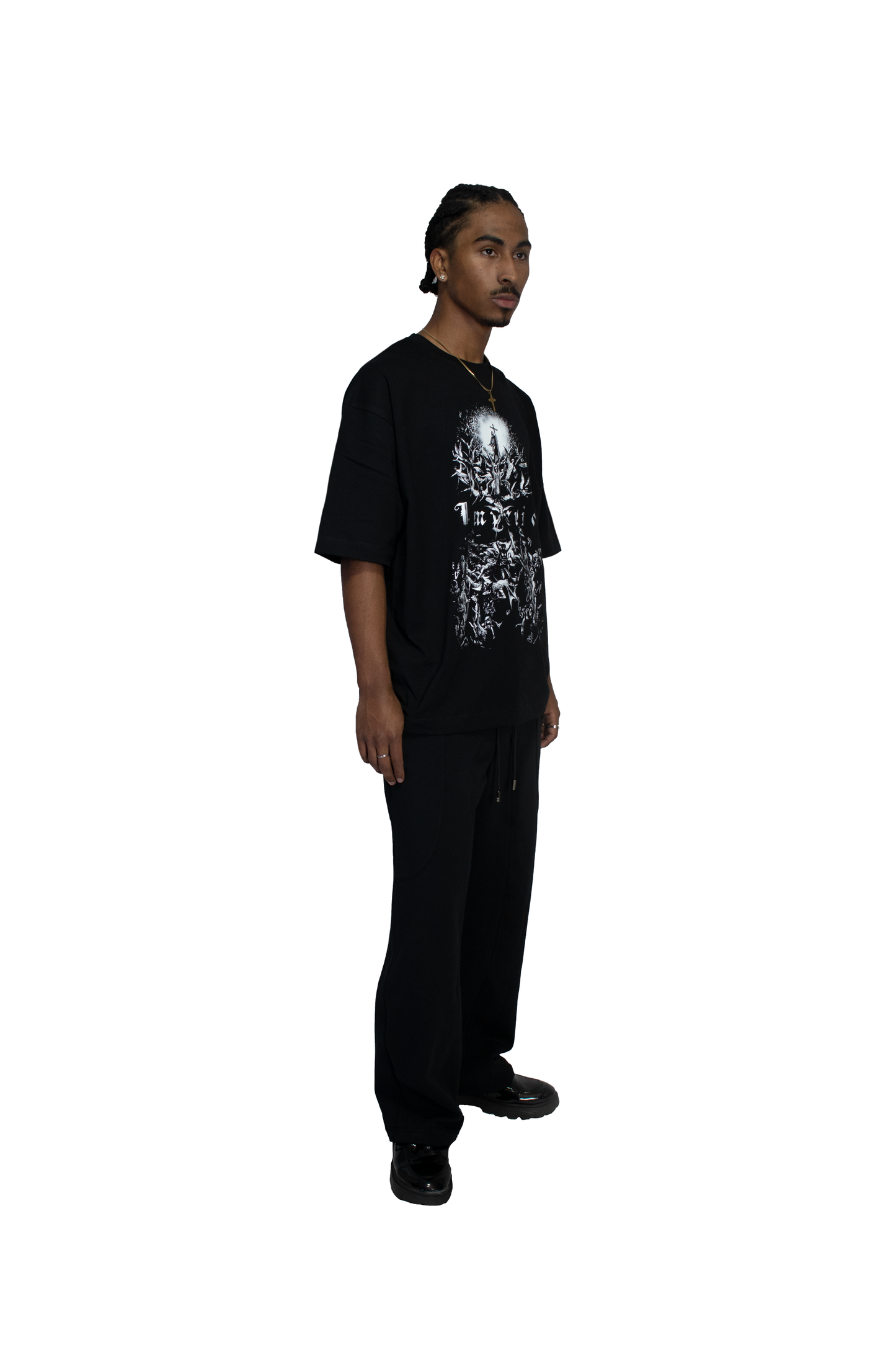Men´s battle against paganism black T-Shirt