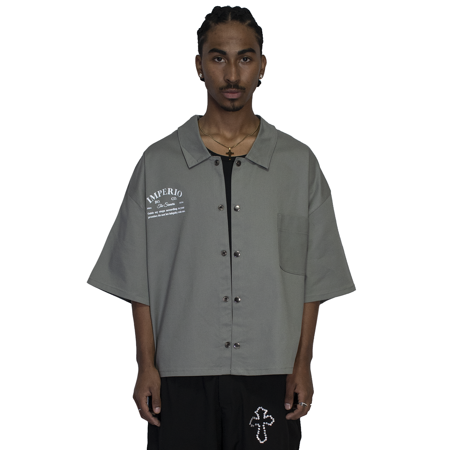 Men´s imperio work pole grey v1
