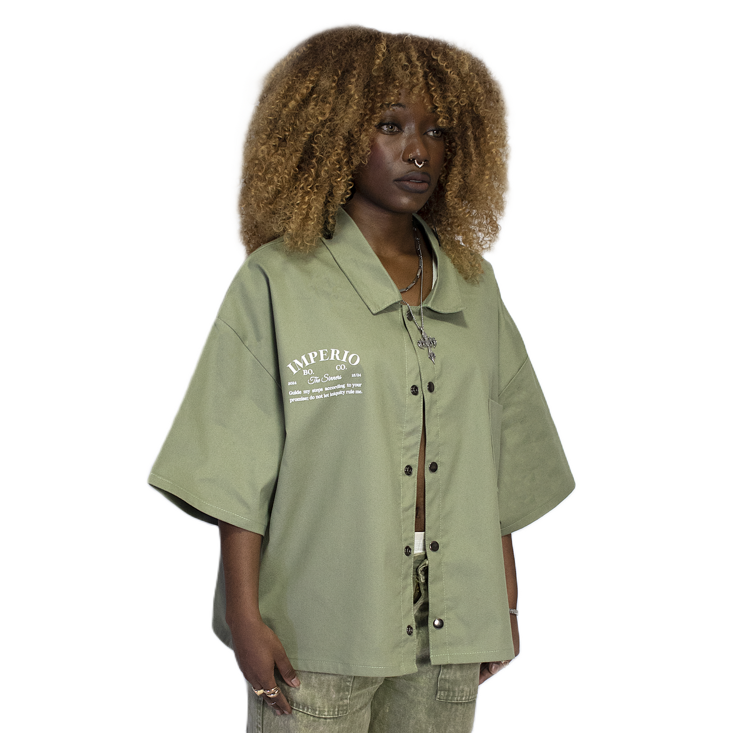 Women Imperio work pole green v1