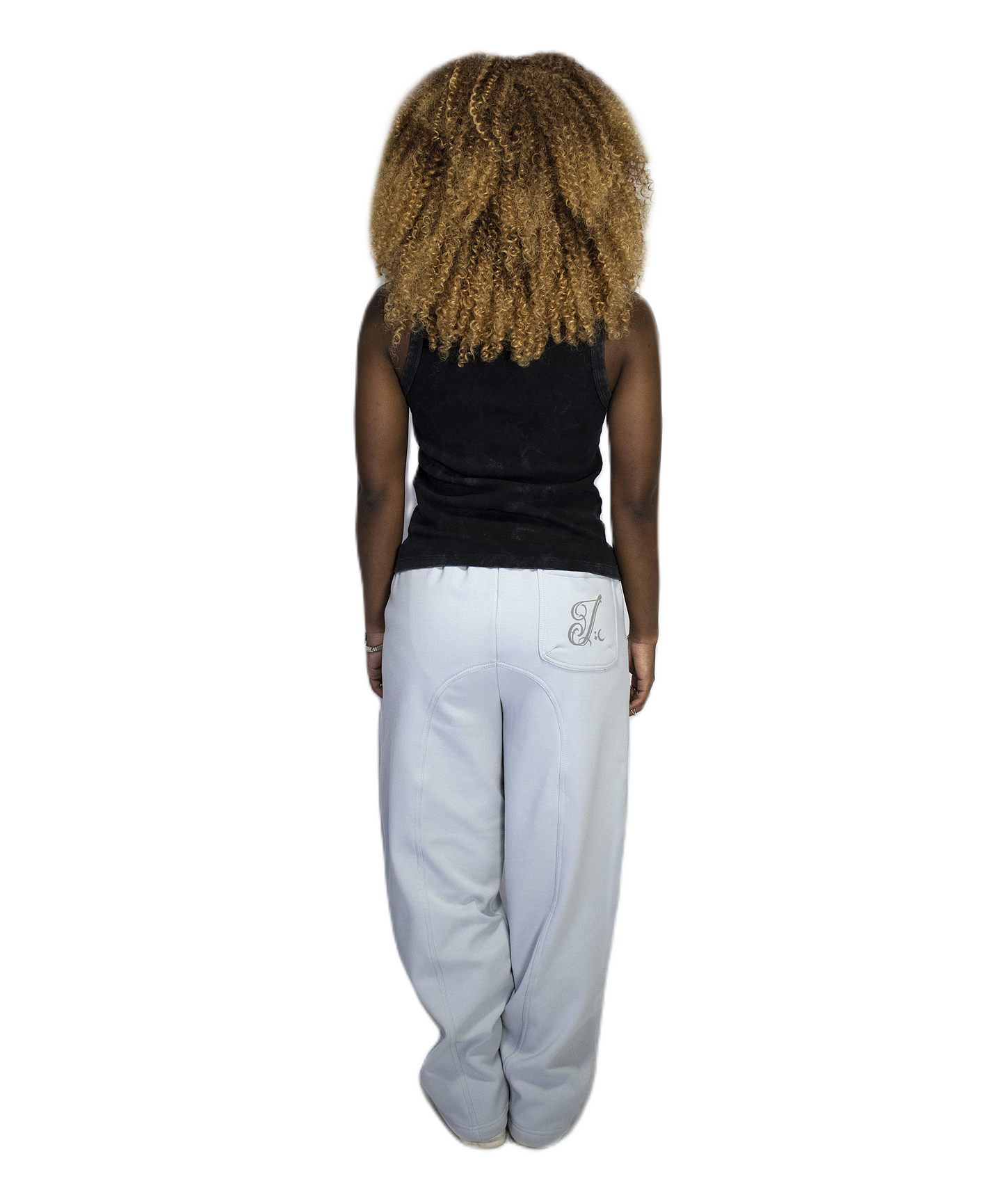 Women black sleeveless imperio t-shirt