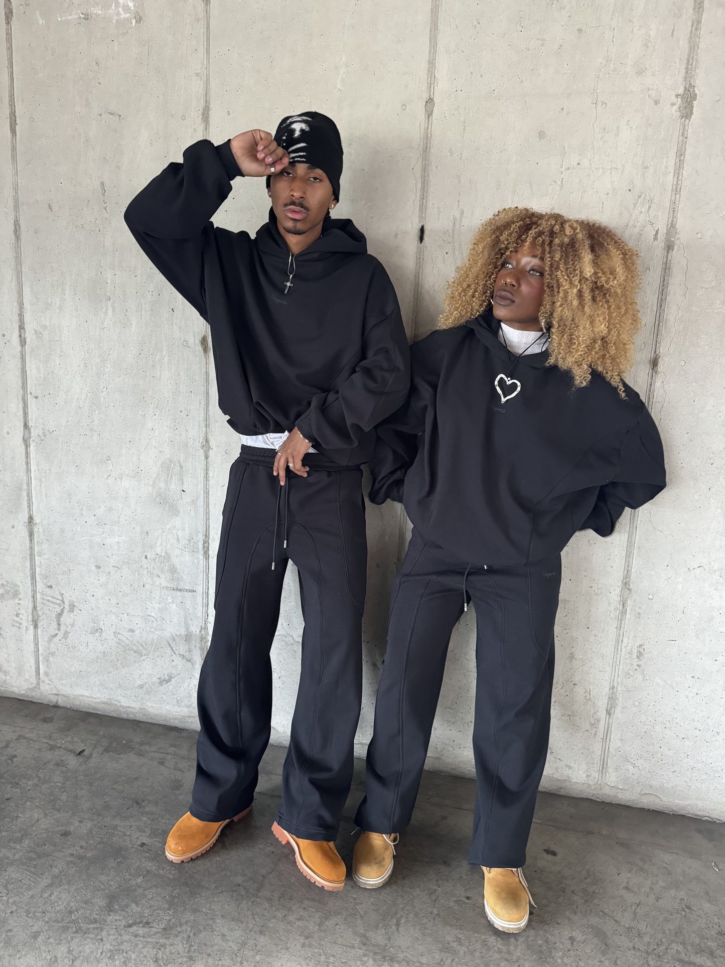 Women Trackpant black imperio V1